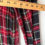 BeachLunchLounge Red Plaid Button Down Shirt Top Long Sleeve Medium Cabin Fall Photo 5