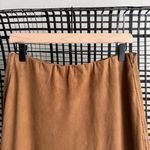 Free People Nigel Preston Hand-Painted Lambskin Suede Maxi Skirt Photo 5