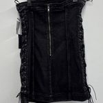 Forever 21 Black Bratz Women's Tube Short Dress Denim - Size XL Photo 4