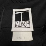 Tadashi Shoji Vtg Womens Silk Sheer Overlay Halter Evening Dress Sz 6 Cocktail Photo 9