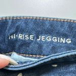 American Eagle  Dark Wash 360 Next Level Stretch Hi- Rise Jegging -6 Long Photo 5