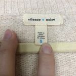 Silence + Noise  Sweater Pullover Jumper Tops Womens S Cream Light Academia Photo 1