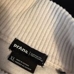 prAna  White Ribbed Crop Top Photo 1