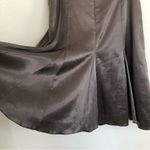 Butica Silky Satin Tulip Skirt in Brown size 6 Photo 3