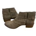 Naughty Monkey  Leather Fringe Ankle Boots Photo 2