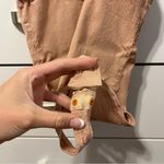 Free People  Larissa Bodysuit Pale Pink Photo 4