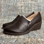 Hush Puppies  Women's Fraulein Mariya Heeled Loafer in Dark Brown Shield Leather Photo 1