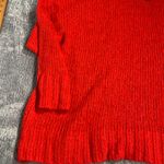 Aerie  Vibrant Red Crew Neck Sweater Photo 1