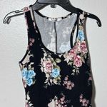 Papaya Women black Party Sleeveless floral Bodycon dress size small Photo 2