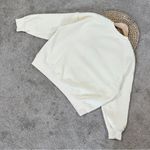 Bohme  Women’s Embroidered Sweatshirt Metterhorn Longsleeve Crew Neck in Beige XS Photo 4