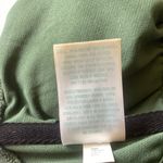 Kona Sol Shirred V Bikini Top - Dark Green Photo 4