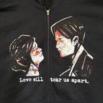 My Chemical Romance Love Will Tear Us Apart Rock Band Zip-Up Hoodie Size 2XL Photo 1