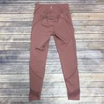 Free People  Movement Withered Rose Rebound Braided Crochet 7/8 Leggings Small Photo 3