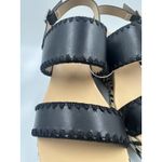 Dolce Vita Black Esmaya Espadrille Platform Wedge Sandals NEW Size 10 Photo 3