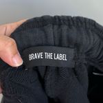 Brave The‎ Label Black Smiley Face Jogger S/M Casual Loungewear Photo 3