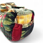 Vintage quilted floral patchwork duffel tote bag Gym Large Shoulder Top Handle Photo 3