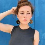 Rachel Comey 💕💕 Masha Acrylic Disc Earrings ~ Brown Tortoise NWT Photo 1