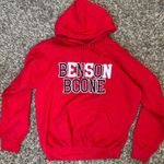 Red Benson Boone Hoodie Size M Photo 0