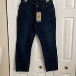 prAna  Women's Buxton Jean Deep Blue Size 8 NWT Photo 1