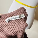 Abercrombie & Fitch Abercrombie Brown Long Sleeve Seamless Rib Knit Bodysuit Photo 3