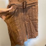 Roolee  Linen Wylie Stripe Belted Romper Photo 6