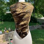 Perry Ellis  Black and Gold Artistic Scarf Photo 6