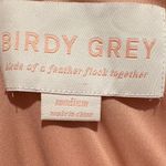 Birdy Grey  SPAGHETTI STRAP DEEP V NECK FLOOR SWEEPING CHIFFON PINK DRESS M Photo 4