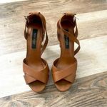 White House | Black Market brown heels size 6 Photo 4
