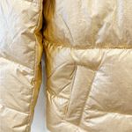 J.Crew J. CREW Rose Gold Metallic Puffer Jacket size XS Photo 5