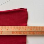 Gianni Bini Gianni Silk Knit Top Red 3/4 Sleeve Boat Neck Classic‎ Timeless Pullover Photo 6