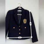 ZARA Textured Patch Pocket Cropped Blazer Jacket XS Photo 10