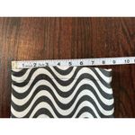 The Ragged Priest Wide Leg Dad Fit Black White Wave Print Jeans Size 24 Photo 12