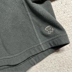 Mountain Hardwear ⭐️ Black 1/4 Zip Fleece Pullover Sweatshirt Size Medium EUC Photo 1