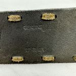 DKNY Vintage  Black Leather Laced Western Belt Size S ✨ Photo 10