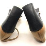 Chuckies New York Strategic VINTAGE 1990'S CHUCKIES NEW YORK STRATEGIA TAN MARY JANE LEATHER HEELS (36) Photo 10