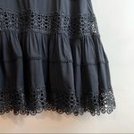 South Moon Under Shabby Chic Lace Trim Tiered Mini Dress Photo 4