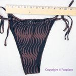 Thrills New! x FP Paradise On Repeat String Bikini Size US L Washed Cocoa Photo 5