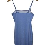 Women's Dress XS Polka Dot Blue White Y2K Stretch Adjustable Thin Strap Bratz Photo 1