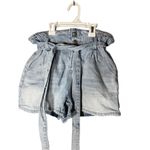 American Eagle  Paper Bag Waist‎ Mom Shorts With Belt Size 2 Photo 1