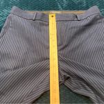 Banana Republic  Factory Logan Navy Pinstripe Slim‎ Boot Cut Pants NWT Size 4 Photo 12