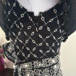 Marc Anthony By Anthropologie Embroidered Pommed Midi Dress Off The Shoulder Belted Sz 2 Photo 7