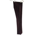 Cache Purple Velvet Thin Corduroy Rhinestone Button Pant New Stretch NWT $118 Photo 5
