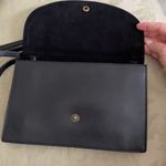 Madewell black leather double strap divider bag Photo 2