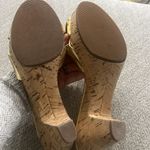 Coach  Gold heels Photo 4