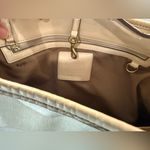 Coach Signature Hobo Shoulder Bag beige canvas/leather Photo 10