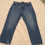 Loft The Straight Crop Denim Photo 3