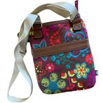 Lily bloom Crossbody Bag Shoulder Purse NWT Karma Bloom Multisection Photo 2