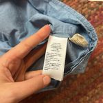 Madewell  BLUE EYELET BUTTON FRONT FARMHOUSE DRESS Photo 4