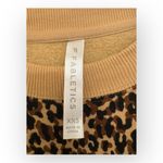 Fabletics  Leopard Print Fleece Sweatshirt Women’s XXS Animal Print Loungewear Photo 4