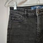 Hollister Crop High Rise Distressed Skinny Black Wash Denim Jeans Photo 3